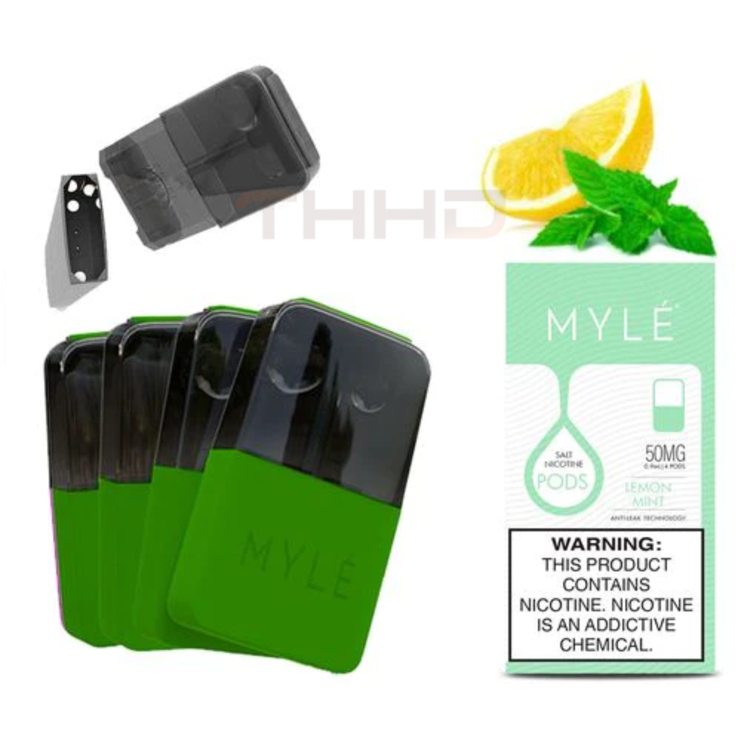 MYLE V4 Lemon Mint Pods
