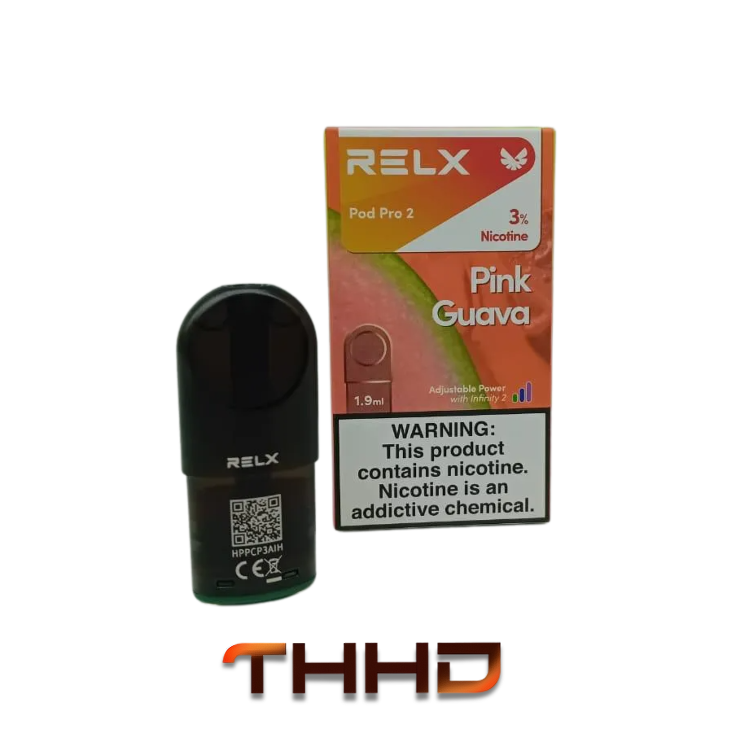 Relx Pod Pro 2 Pink Guava 3%