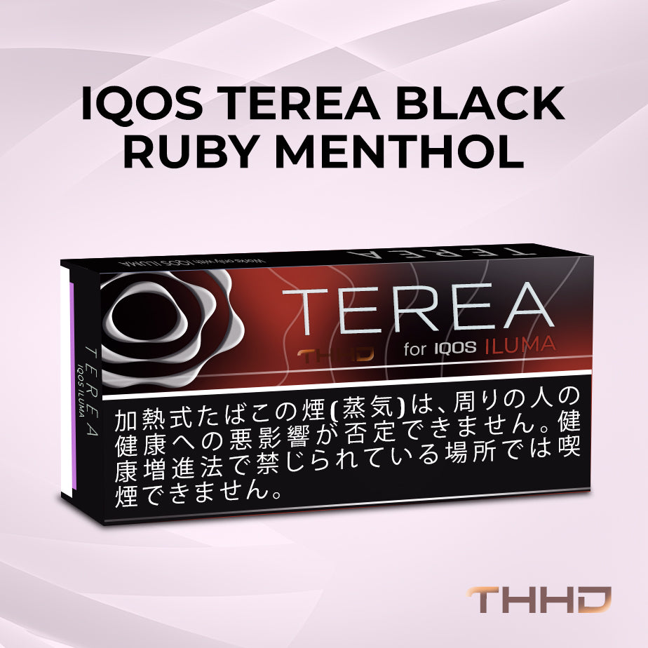 IQOS Terea Black Ruby Menthol Japan