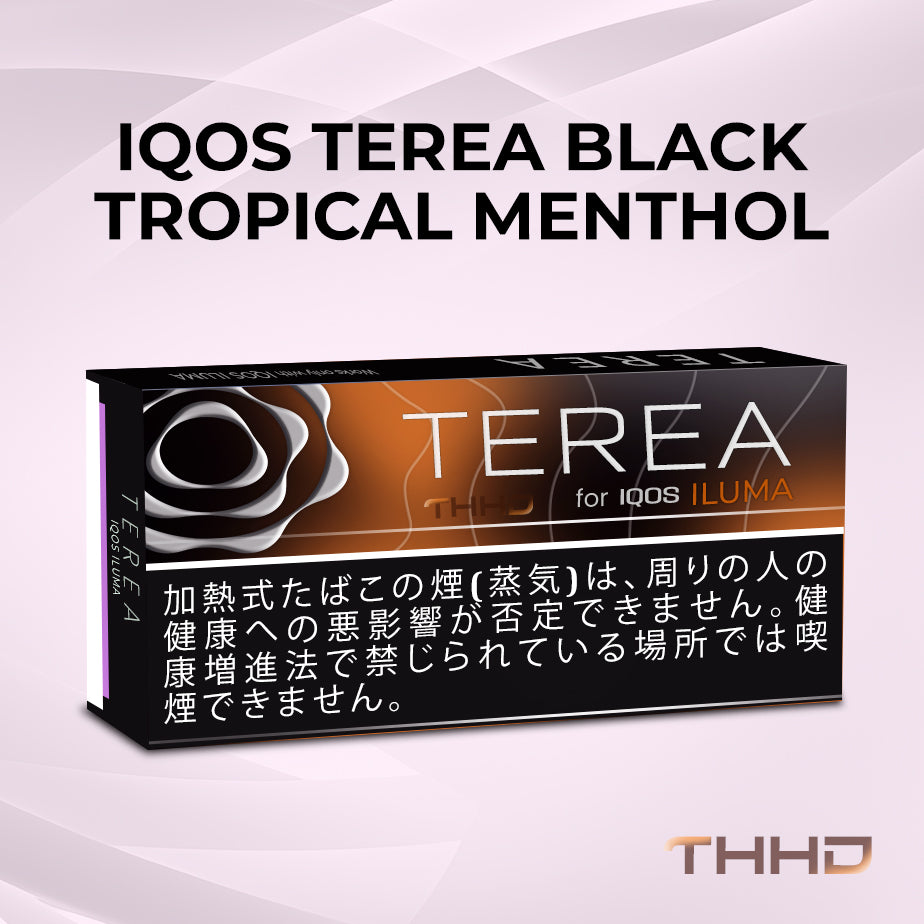 IQOS Terea Black Tropical Menthol Japan