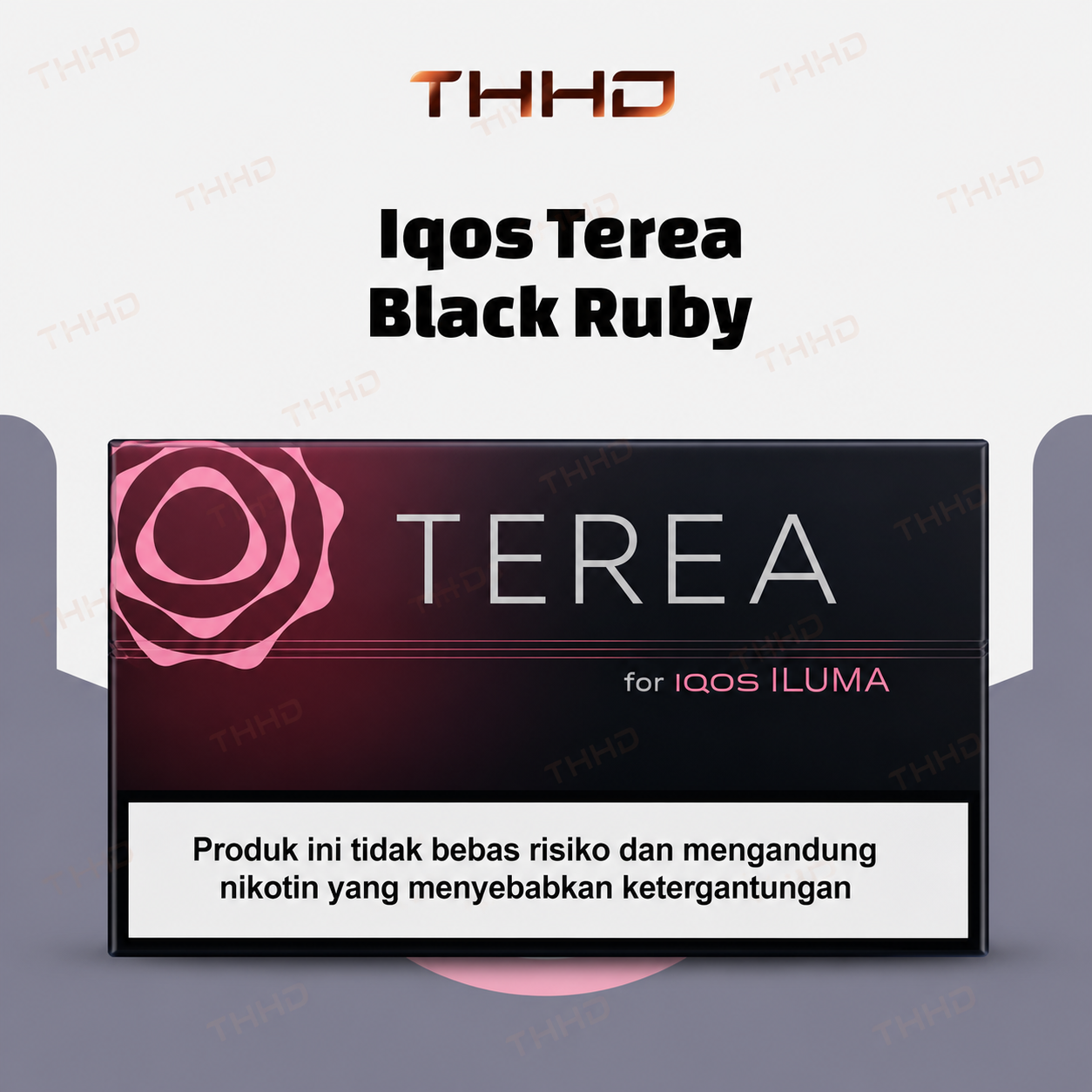 IQOS TEREA Black Ruby Indonesia