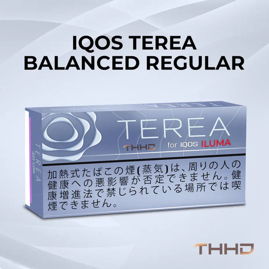 IQOS Terea Balanced Regular Japan Silver Grey Pack