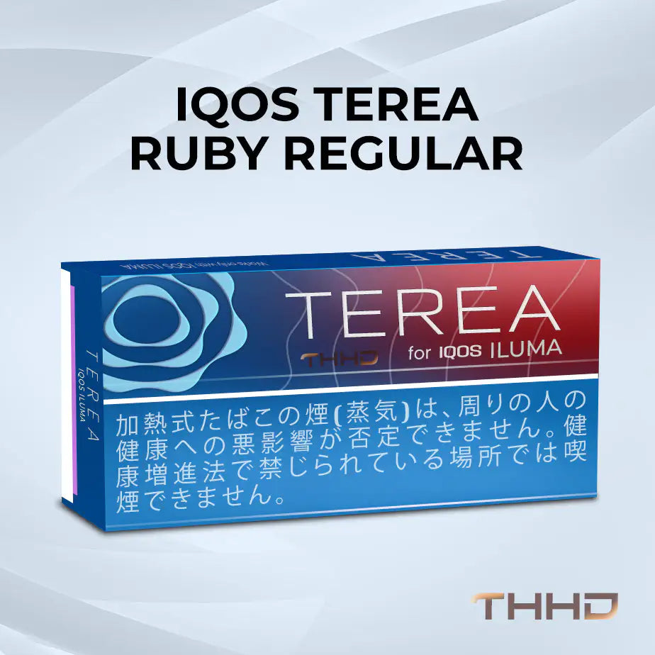 IQOS Terea Ruby Regular Japan tobacco sticks compatible with IQOS Iluma devices