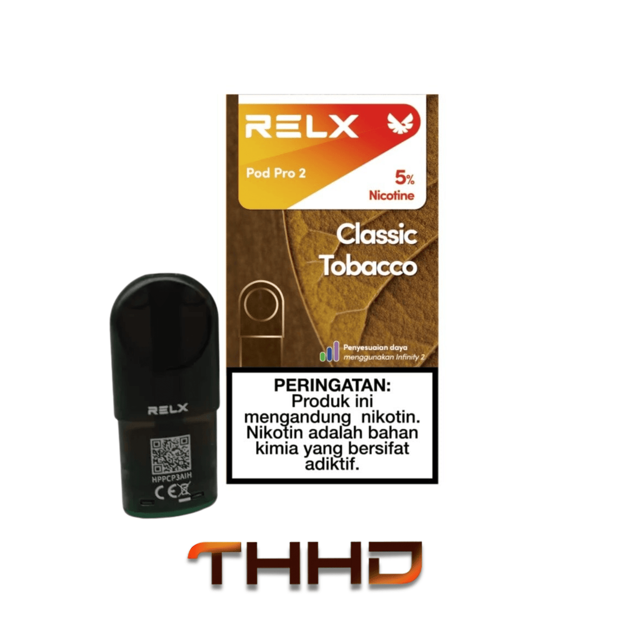 Relx Pod Pro 2 Classic Tobacco 5% - Terea Heets Hub Dubai