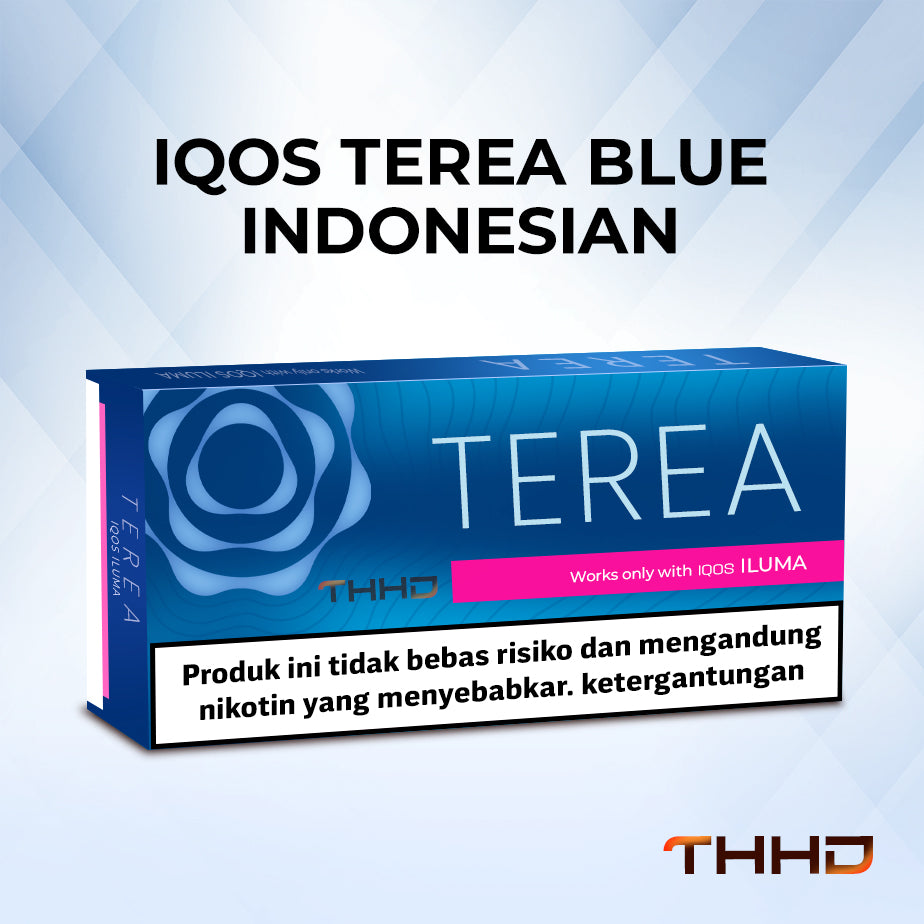 TEREA Blue Indonesia pack in deep blue