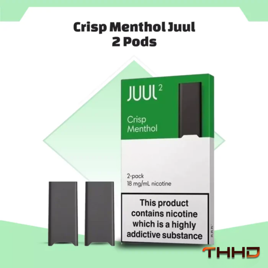 Crisp Menthol Juul 2 Pods