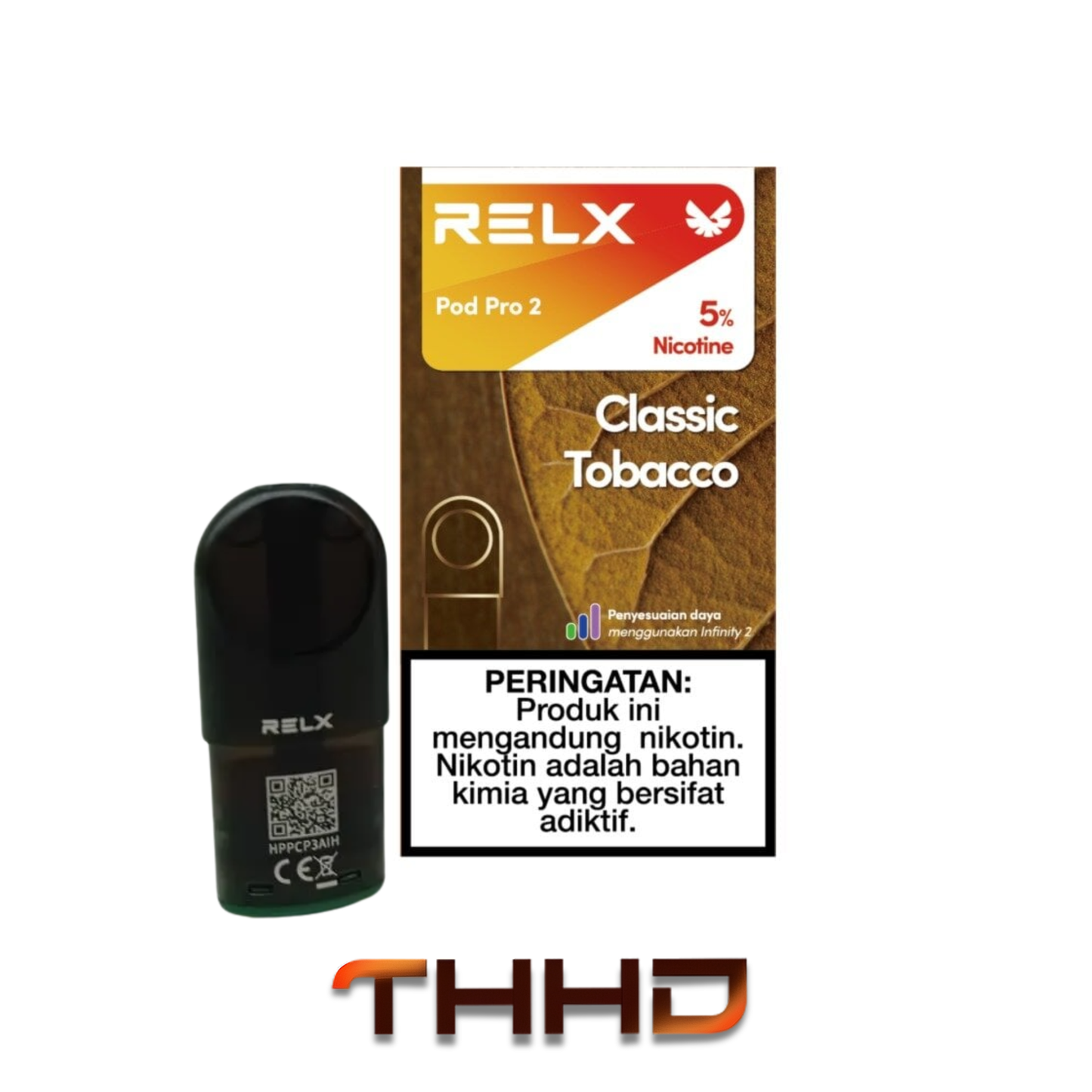 Relx Pod Pro 2 Classic Tobacco 5%