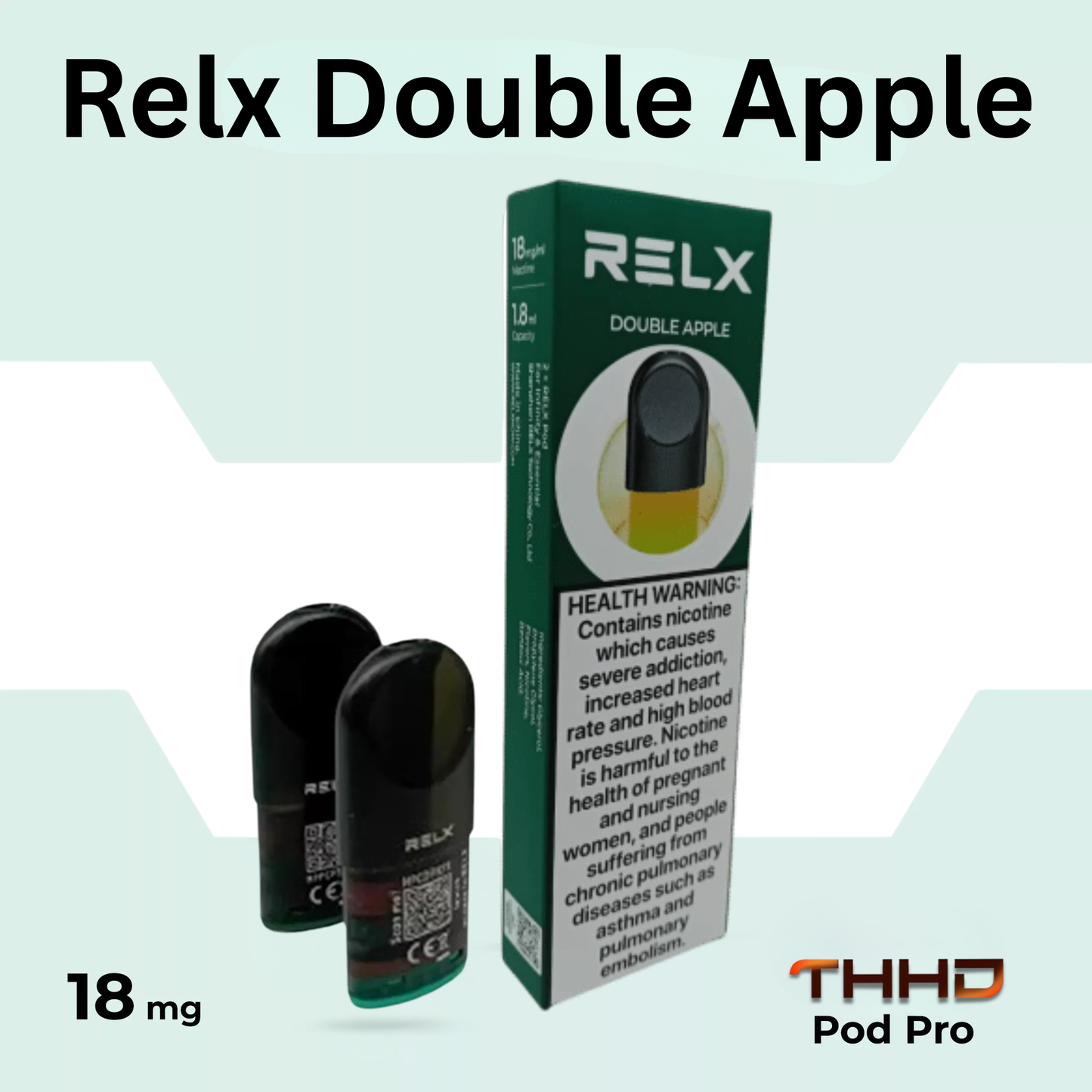Relx Pod Pro Double Apple 18mg