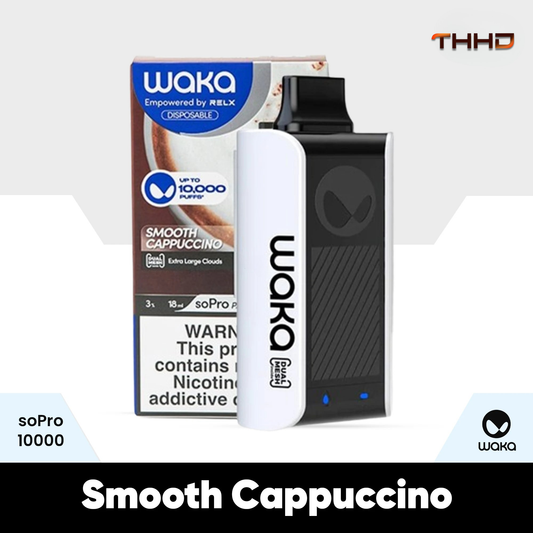 Smooth Cappuccino WAKA SoPro 10000 PUFFS