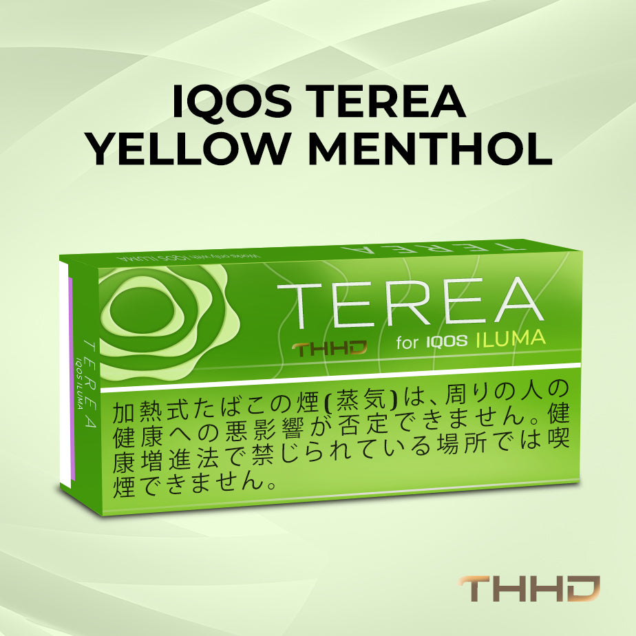 IQOS Terea Yellow Menthol Japan