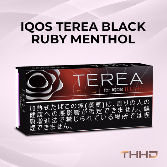 IQOS Terea Black Ruby Menthol Japan