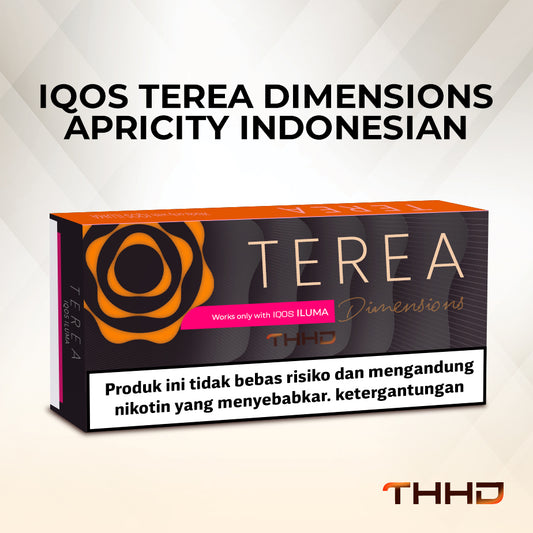 IQOS TEREA Dimensions Apricity Indonesian
