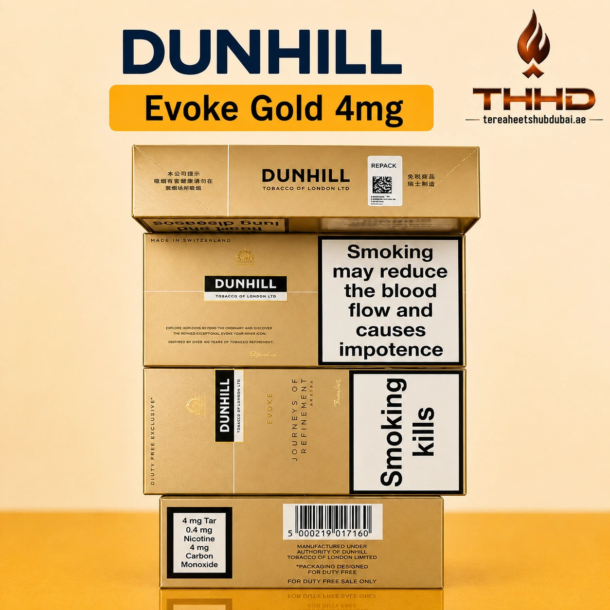 Dunhill Evoke Gold