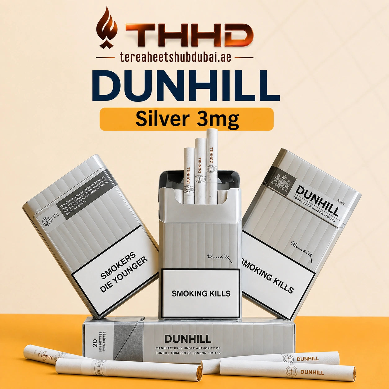 Dunhill 3mg- Silver