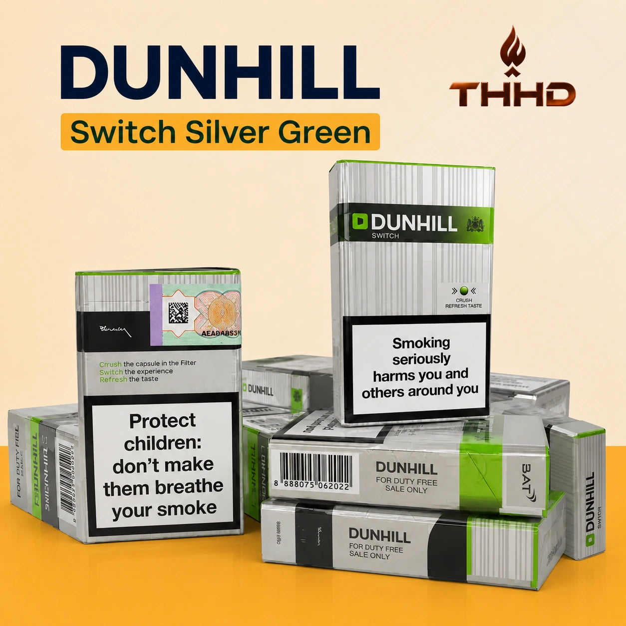 Dunhill Switch Silver Green