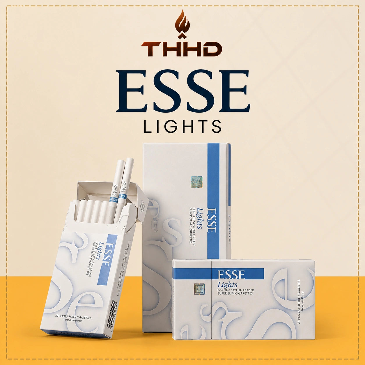 ESSE light cigarette (supper slim)