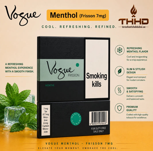 Vogue menthol cigarettes in UAE