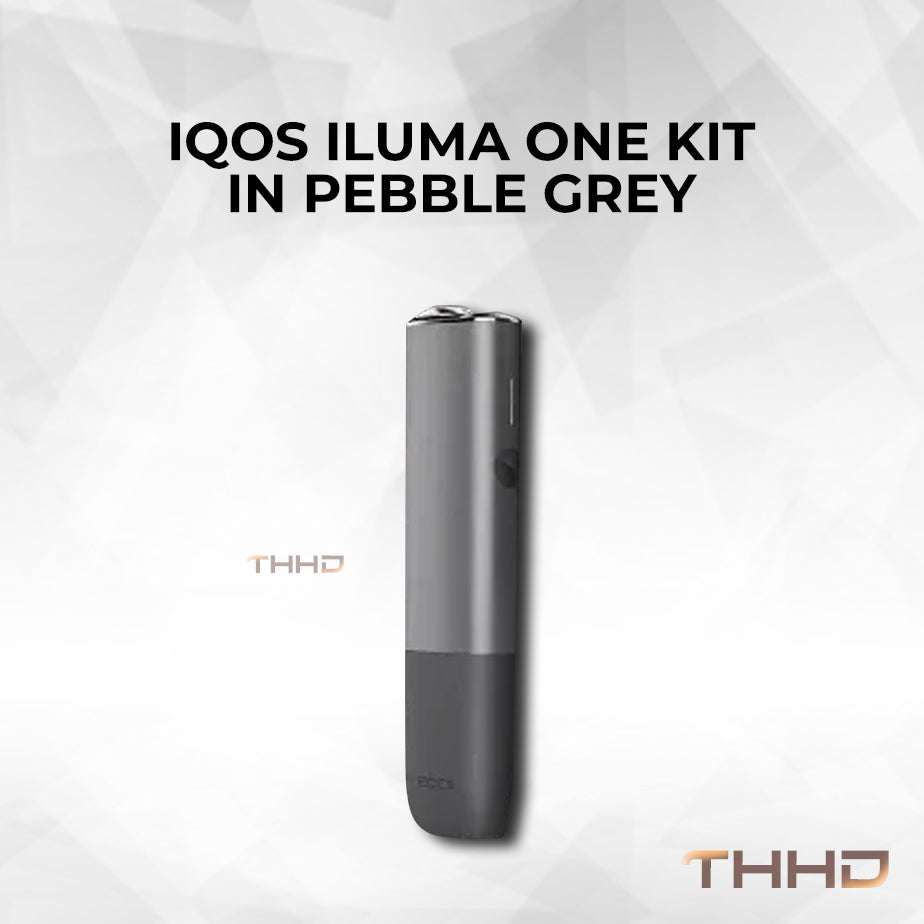 IQOS ILUMA ONE device in Pebble Grey