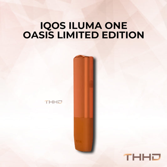 IQOS ILUMA ONE Oasis Limited Edition device in orange