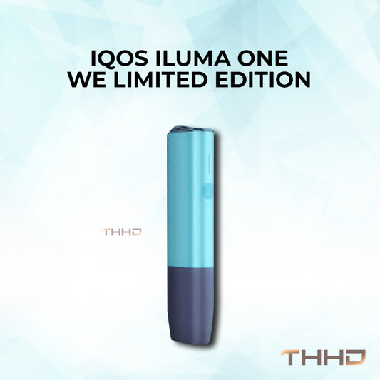 IQOS ILUMA ONE We Limited Edition device in turquoise blue
