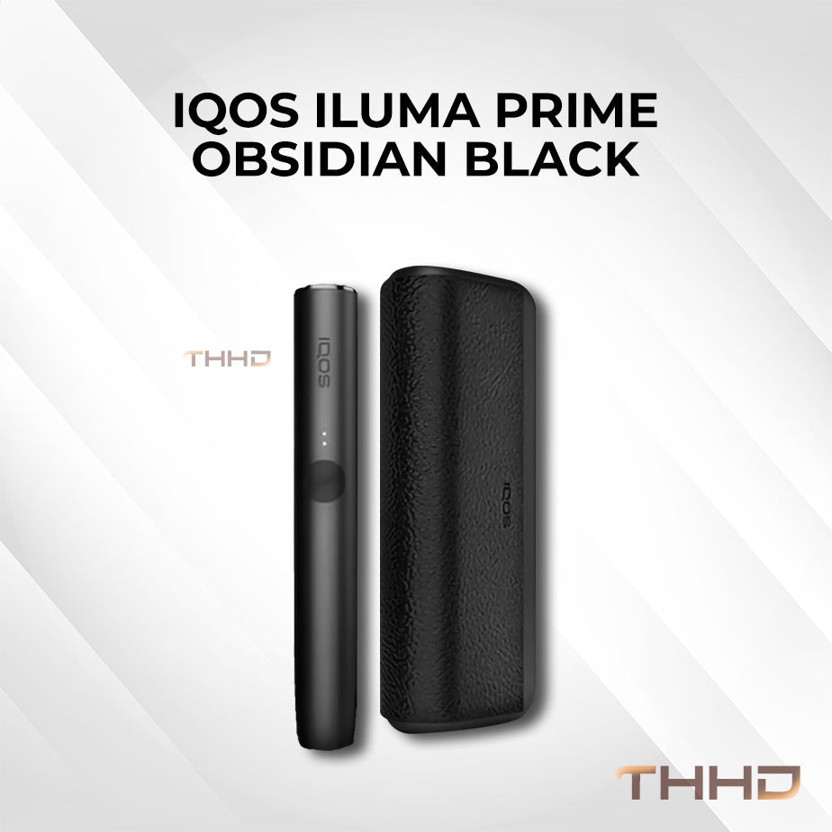IQOS ILUMA Prime Obsidian Black - Terea Heets Hub Dubai