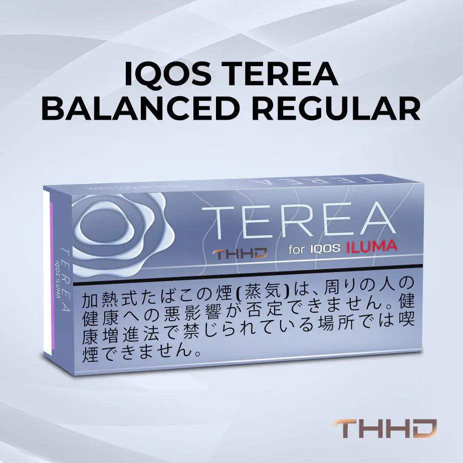 IQOS Terea Balanced Regular Japan Silver Grey Pack