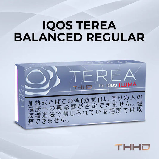 IQOS Terea Balanced Regular Japan Silver Grey Pack