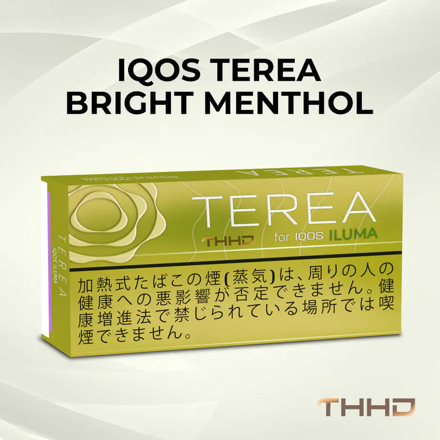 IQOS Terea Bright Menthol Japan Yellow Green Pack