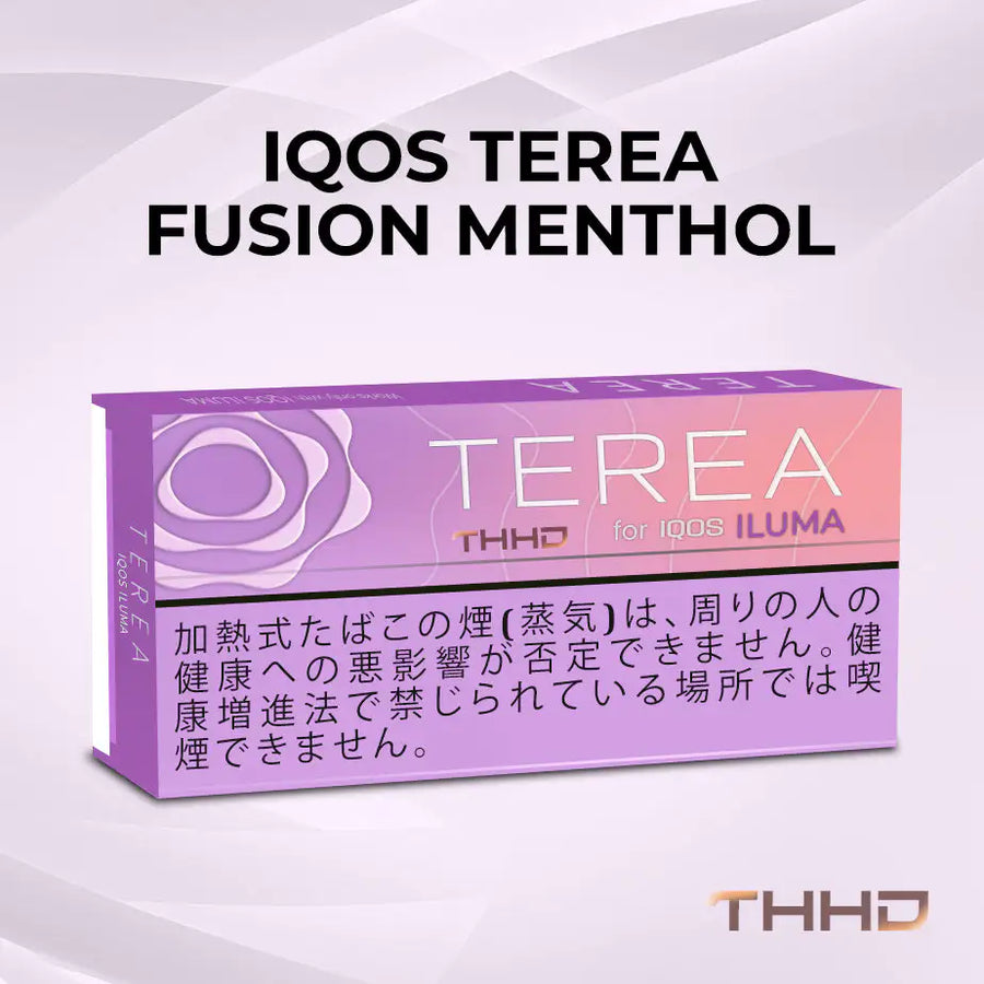 IQOS Terea Fusion Menthol Japan Purple Pink Pack