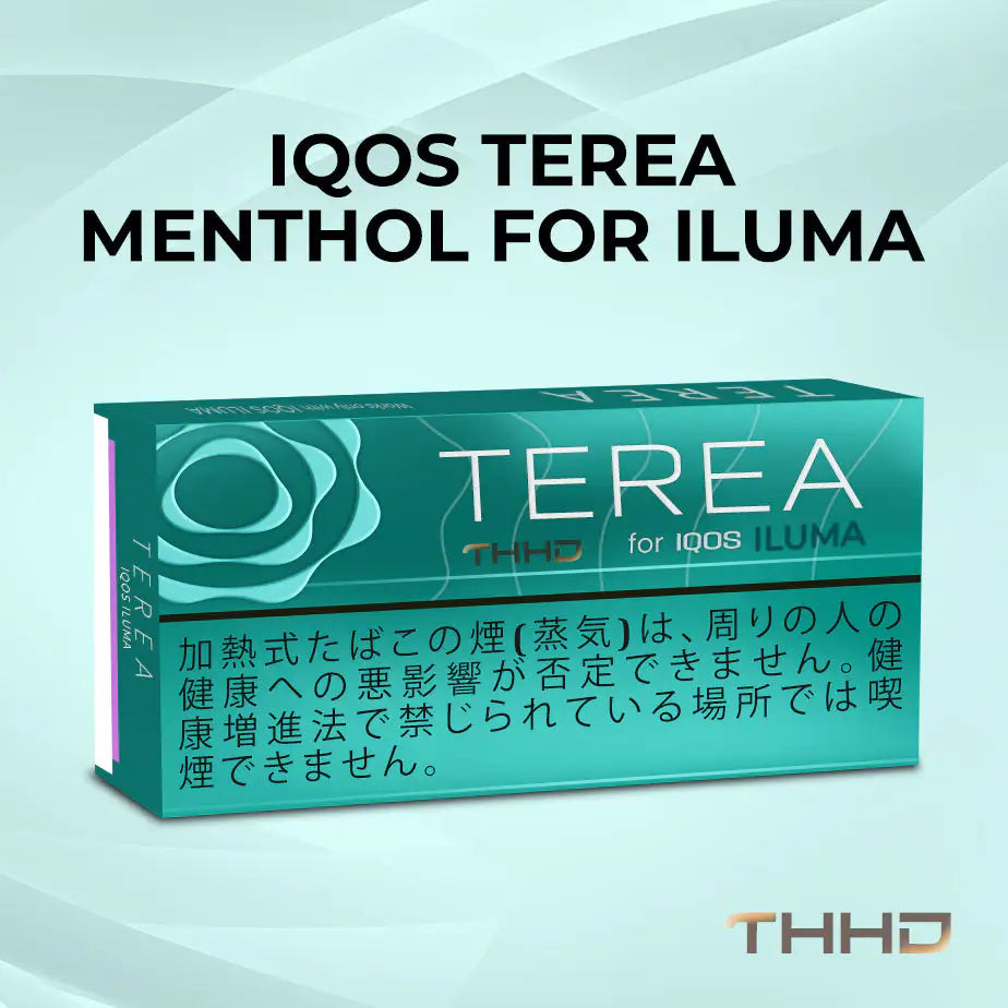 IQOS TEREA Menthol for ILUMA Japan Teal Green Pack