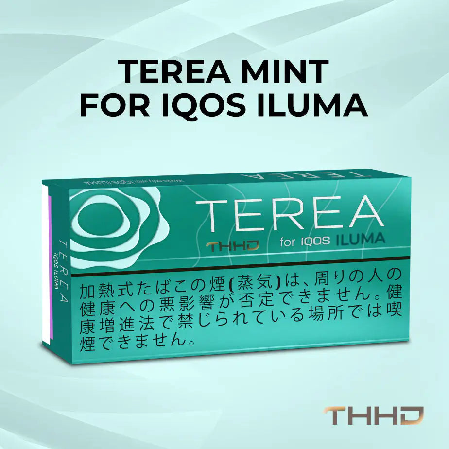 IQOS Terea Mint Japan tobacco sticks for IQOS Iluma devices