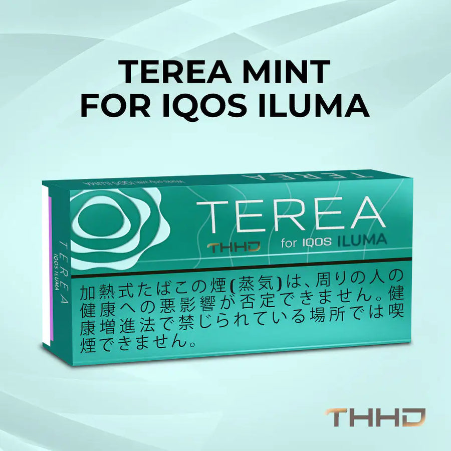 IQOS Terea Mint Japan tobacco sticks for IQOS Iluma devices