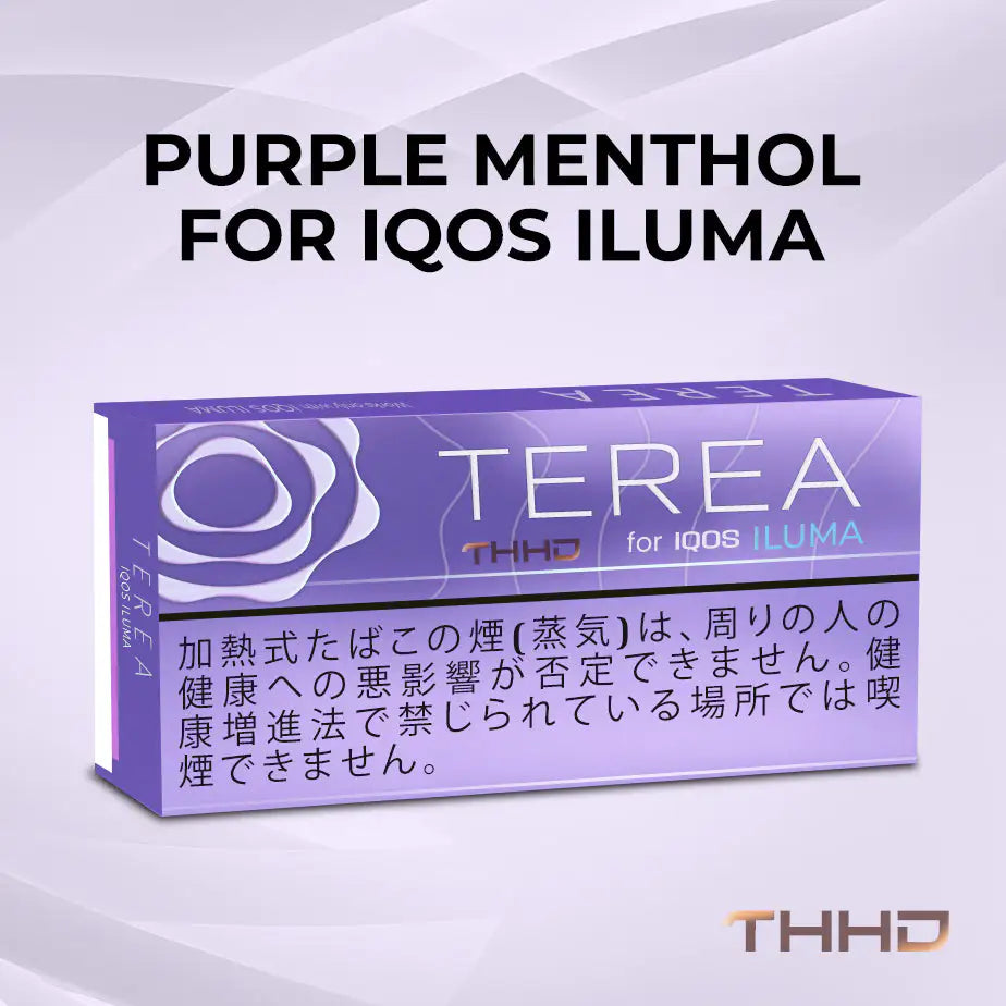 IQOS Terea Purple Menthol Japan tobacco sticks for IQOS Iluma devices