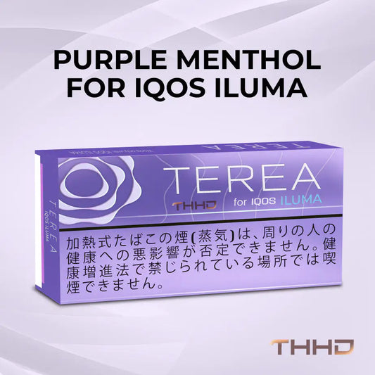 IQOS Terea Purple Menthol Japan tobacco sticks for IQOS Iluma devices