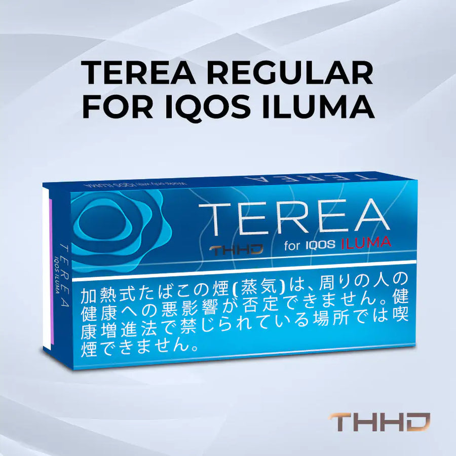 IQOS Terea Regular Japan tobacco sticks compatible with IQOS Iluma devices