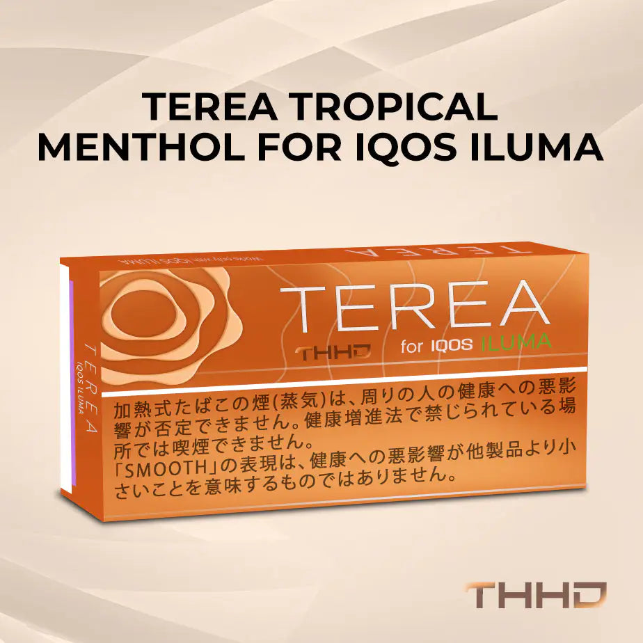 IQOS TEREA Tropical Menthol Japan tobacco sticks for IQOS Iluma devices
