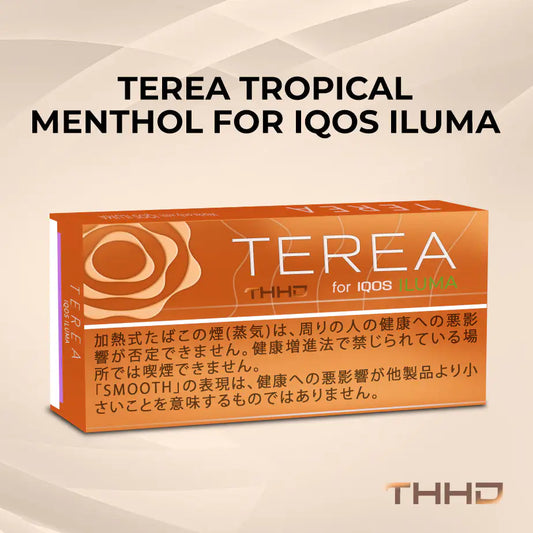 IQOS TEREA Tropical Menthol Japan tobacco sticks for IQOS Iluma devices