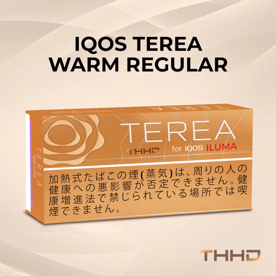 IQOS Terea Warm Regular Japan tobacco sticks compatible with IQOS Iluma