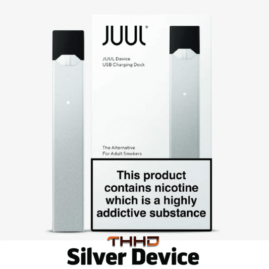 JUUL Silver Device - Terea Heets Hub Dubai