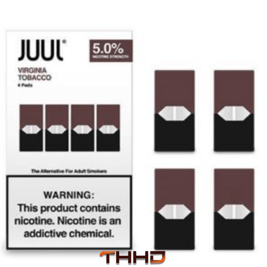 JUUL Virginia Tobacco Pods 5% - Terea Heets Hub Dubai