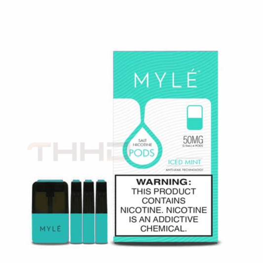 MYLE Pods Dubai V4 Iced Mint - Terea Heets Hub Dubai
