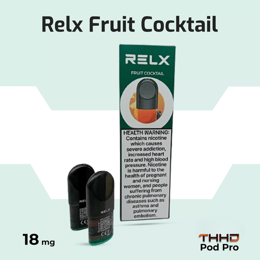 Relx Pod Pro Fruit Cocktail 18mg - Terea Heets Hub Dubai