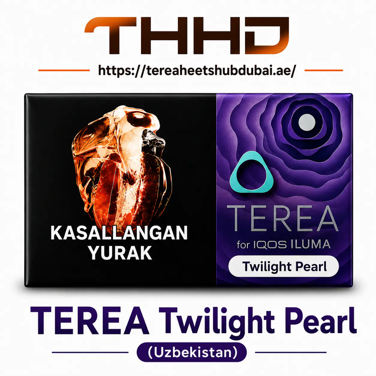 IQOS Terea Twilight Pearl Uzbekistan