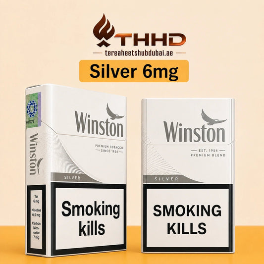 Winston silver cigarettes in UAE - Terea Heets Hub Dubai